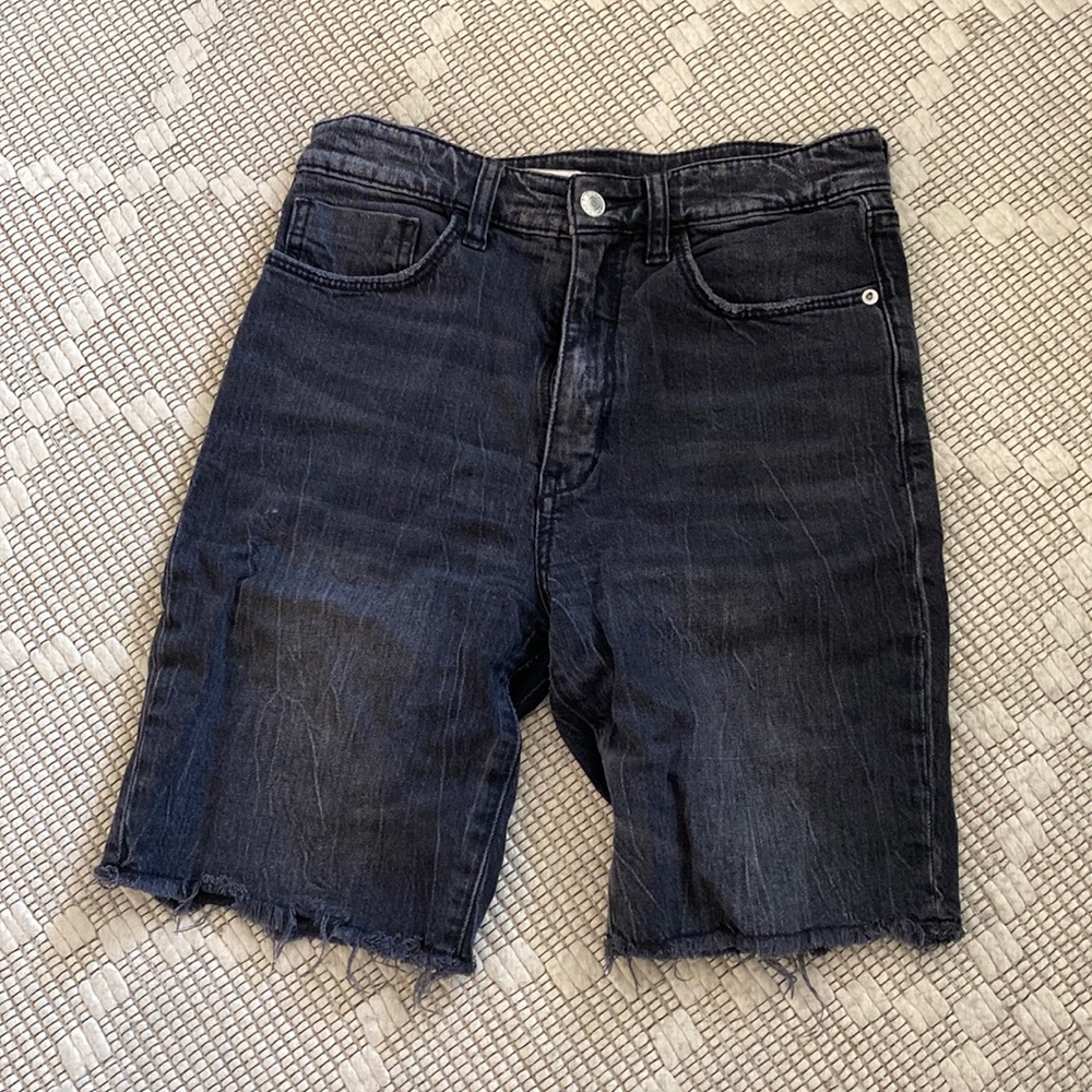 Pilcro cut off shorts - high rise fit!